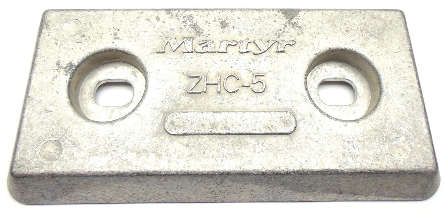 Martyr CMZHC5AZ Zinc Hull Anode 4" x 8"