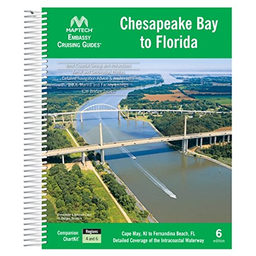 Maptech Embassy Cruising Guide Chesapeake Bay to Florida