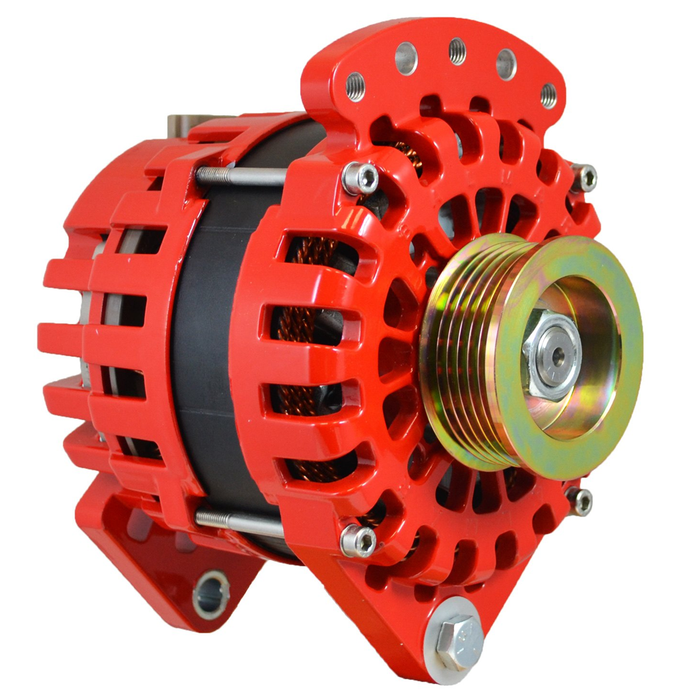 Balmar XT-DF-170-K6 Alternator 3.15" Dual Ft Saddle K6 Serpentine Pulley 170A, 12V