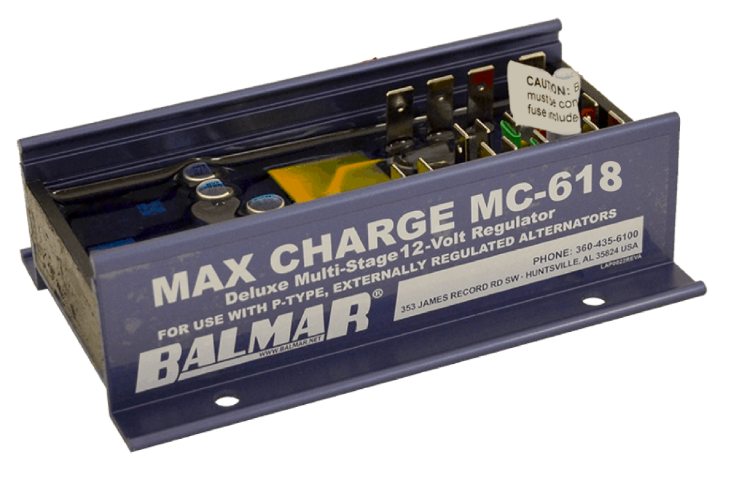 Balmar MC-618 Max Charge MC618 Voltage Regulator, 12V