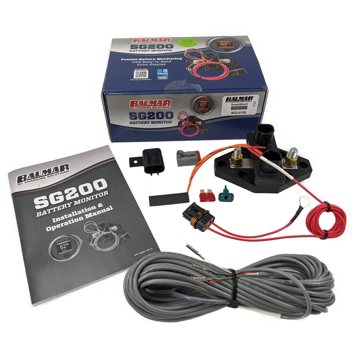 Balmar SG2-0100 SmartShunt 350A 12-48 VDC f/SG200 Display