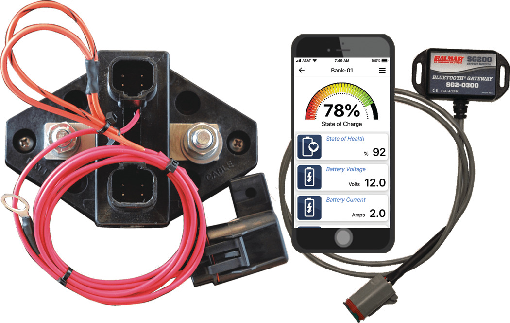 Balmar SG205 Battery Monitor Kit, 12-48V