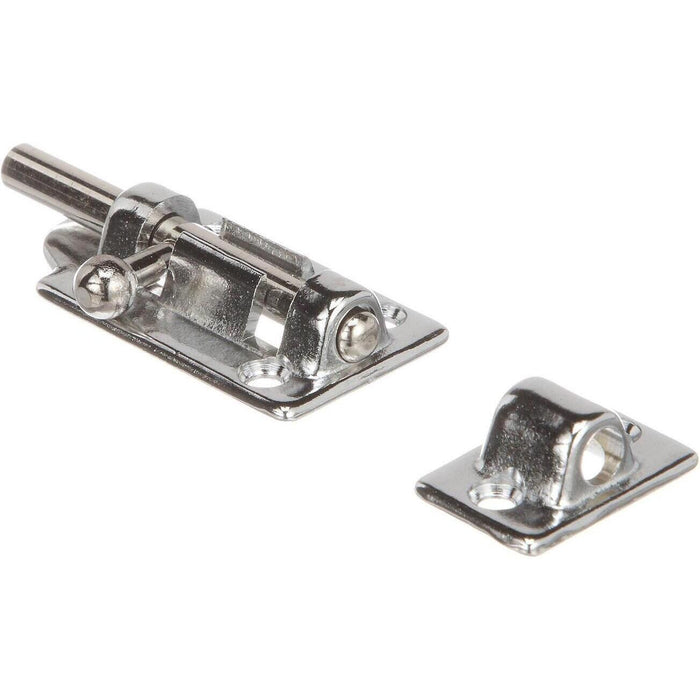 Seachoice 35691 Barrel Bolt, 2-7/8" Chrome Brass