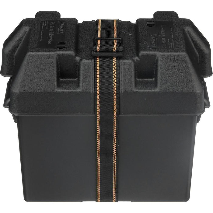 Seachoice 22080 USCG-Approved Marine Group 27 Series Standard Battery Box w/, Strap & Mount Kit