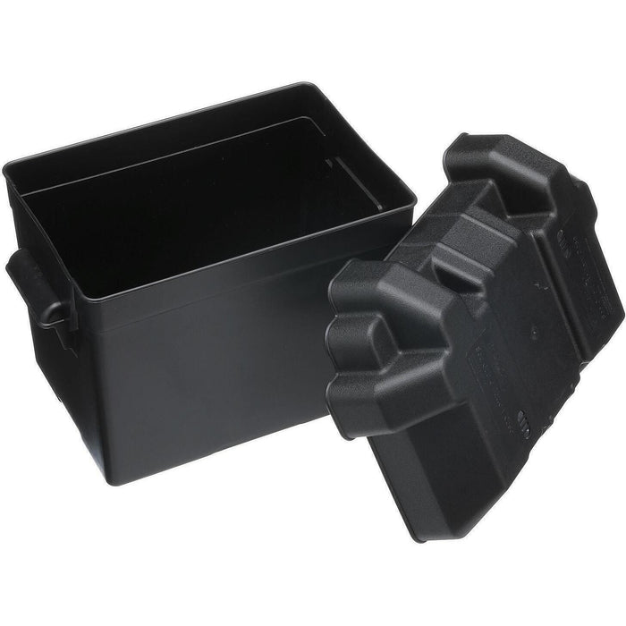 Seachoice 22080 USCG-Approved Marine Group 27 Series Standard Battery Box w/, Strap & Mount Kit