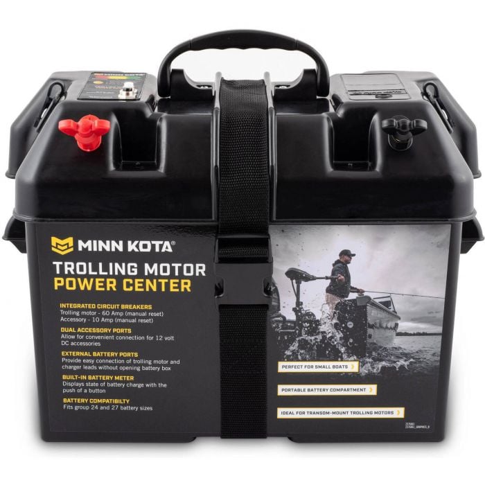 Minn Kota 1820175 Trolling Motor / Accessory Power Center Battery Box
