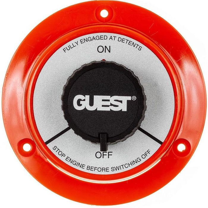 Seachoice 50-11553 Battery Select Switch, 2 Positions On/Off, 5-1/2 in. Dia. X 2-5/8 in. High