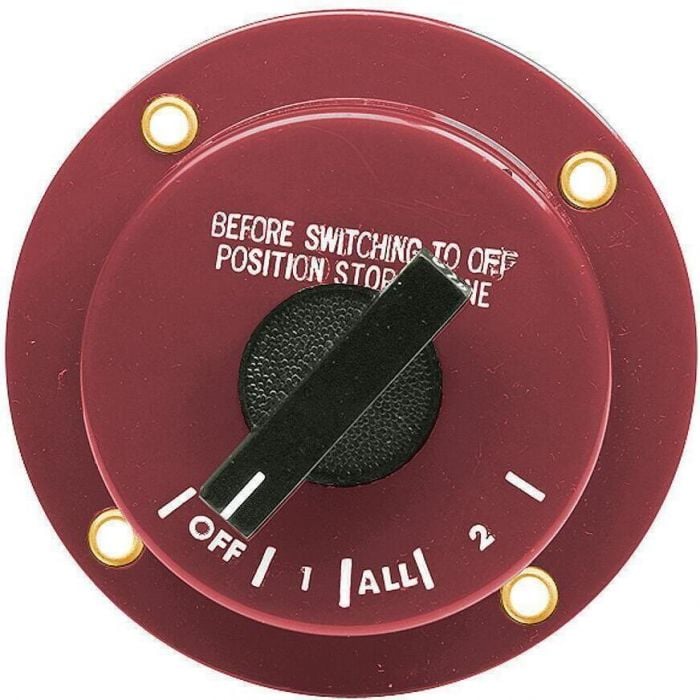 Seachoice 11591 4 Position Battery Selector Switch Without Lock