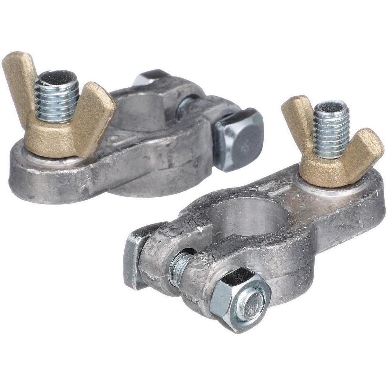 Seachoice 13671 Boat Battery Terminal Set w/ Wing Nuts, Includes Posit ...