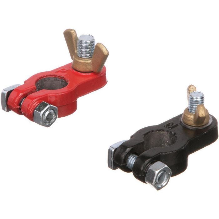 Seachoice 13661 Epoxy Coated Battery Terminals, Includes Positive & Negative Terminals