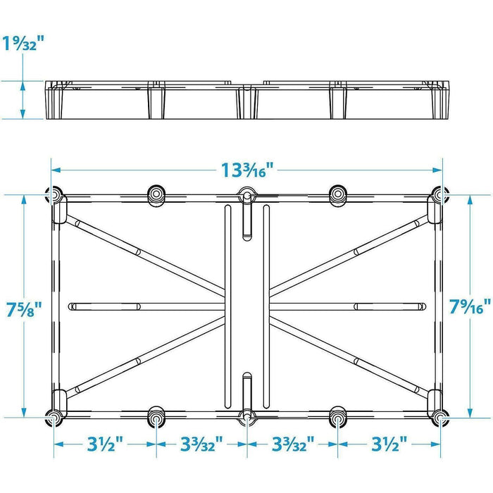 Seachoice 22014 Narrow Battery Tray, 31 Series