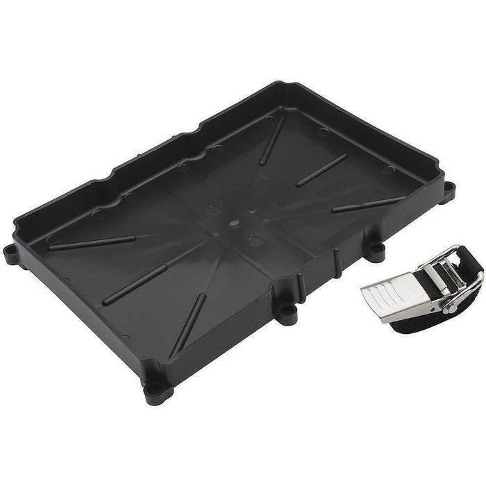 Seachoice 22033 Battery Tray with 316 Stainless Steel Buckle, 24 Series