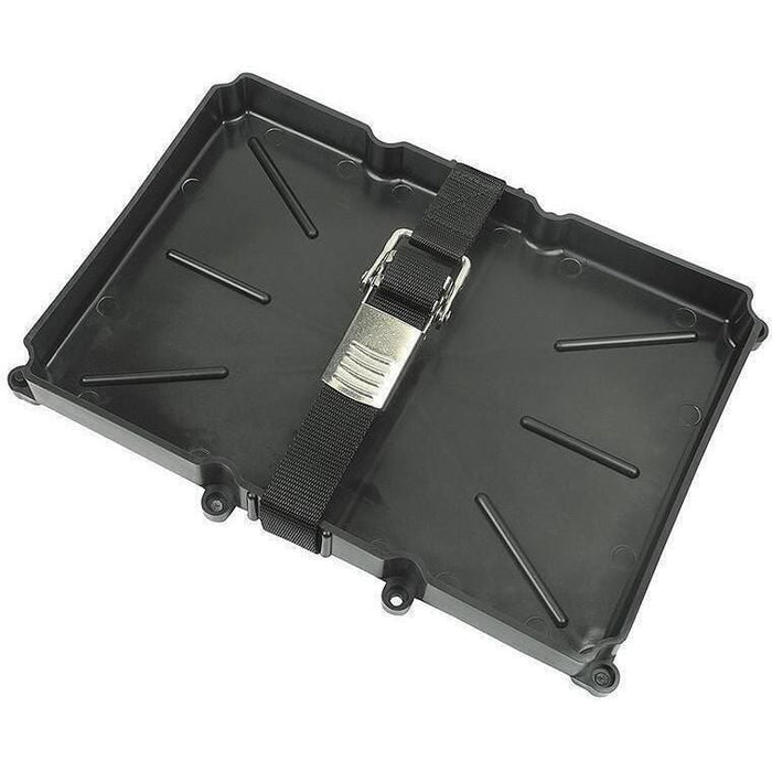 Seachoice 22053 Battery Tray With Stainless Steel Buck, Group 27