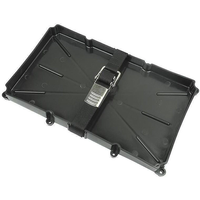 Seachoice 22053 Battery Tray With Stainless Steel Buck, Group 27