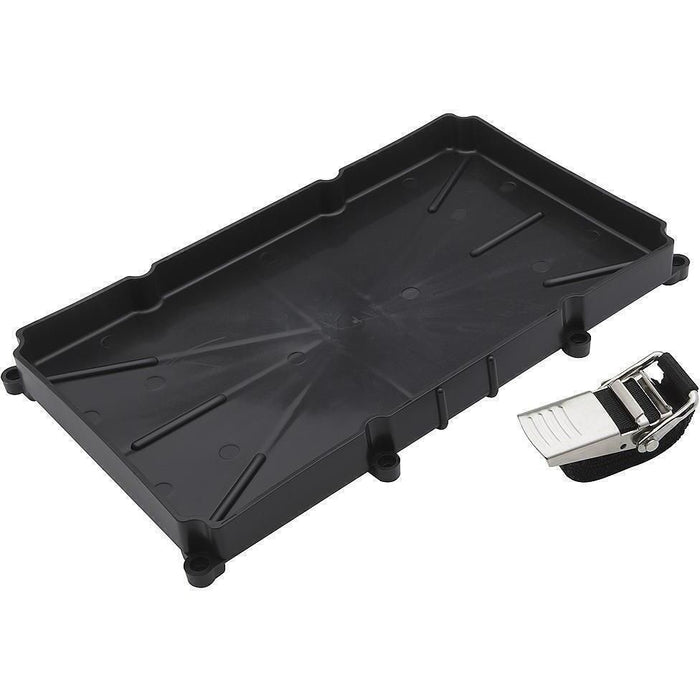 Seachoice 22053 Battery Tray With Stainless Steel Buck, Group 27