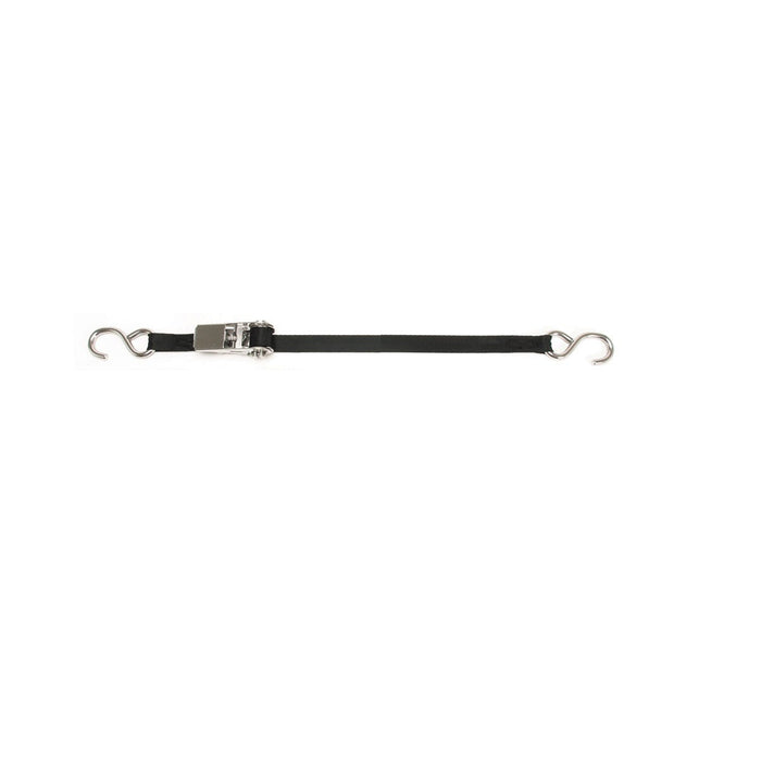 BoatBuckle F12598 Stainless Steel Ratchet Gunwale Tie-Down 1" x 18'