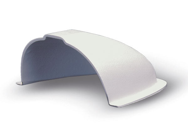 Beckson Plastic Vent-o-Mate White ABS Ventilators - Cowl and Mini Lock ...