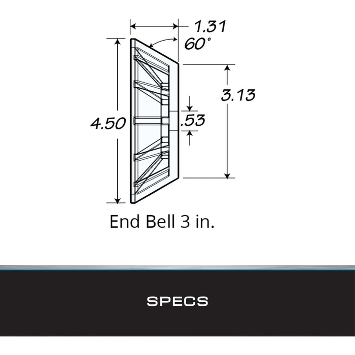 Tie Down Engineering 86405 Hull Sav'r Poly Vinly Black Roller