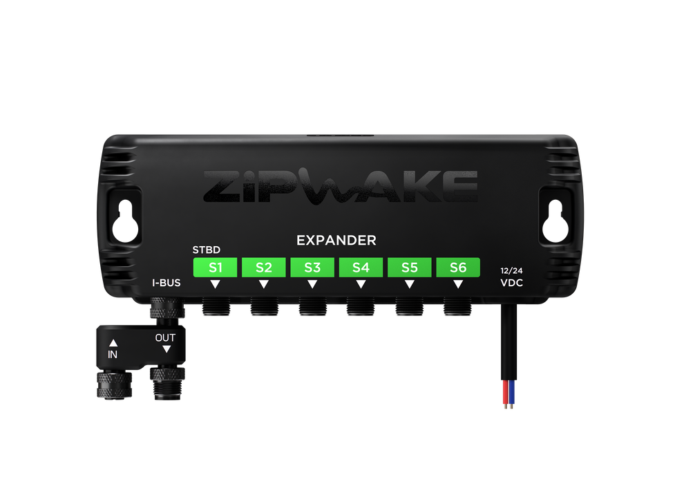 Zipwake 2022033 Series S PRO / Series E PRO DU PRO Distribution Unit with Power Cable — front view