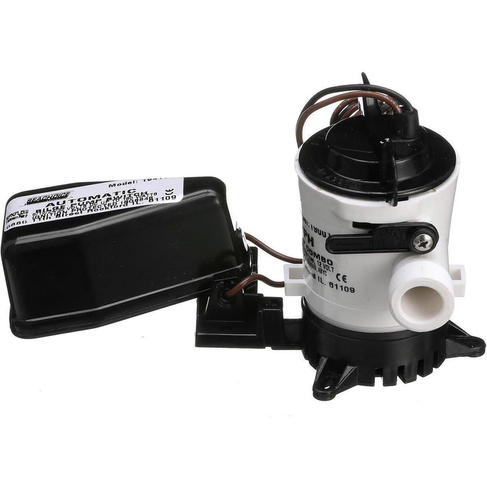 Seachoice 05703-01SC Automatic Bilge Pump w/ Float Switch, 750 GPH, 3/4 In. Hose Size