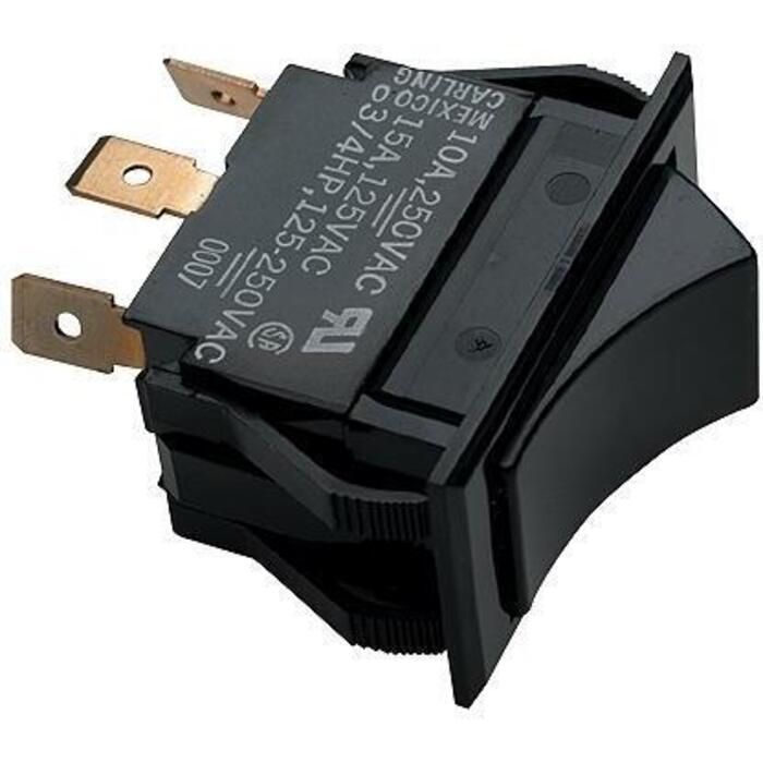 Seachoice 19381 Bilge Pump Rocker Switch (On-Off-Momentary On)