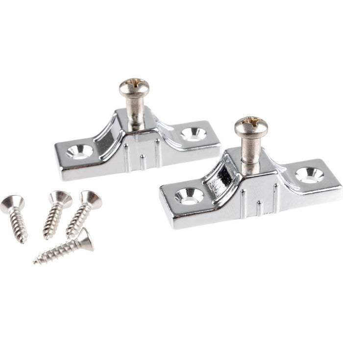 Taylor Made Products 1205 TaylorChromed Zamak Side Mount Deck Hinge (Sold as, Pair)