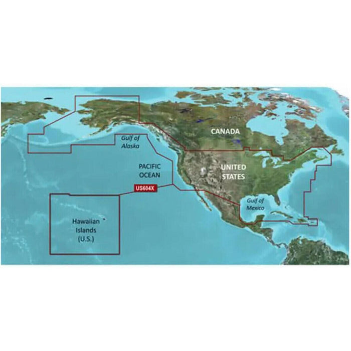 Garmin 010-10800-91 Bluechart G3 Updates, Western Canada Coastal Charts, microSD™/SD™