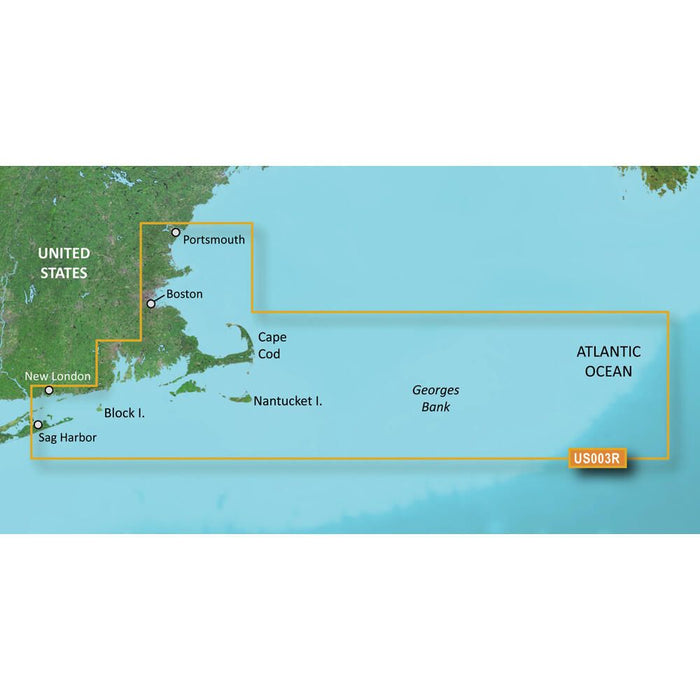 Garmin 010-C0704-00 Bluechart G3 Vision Card, Cape Cod