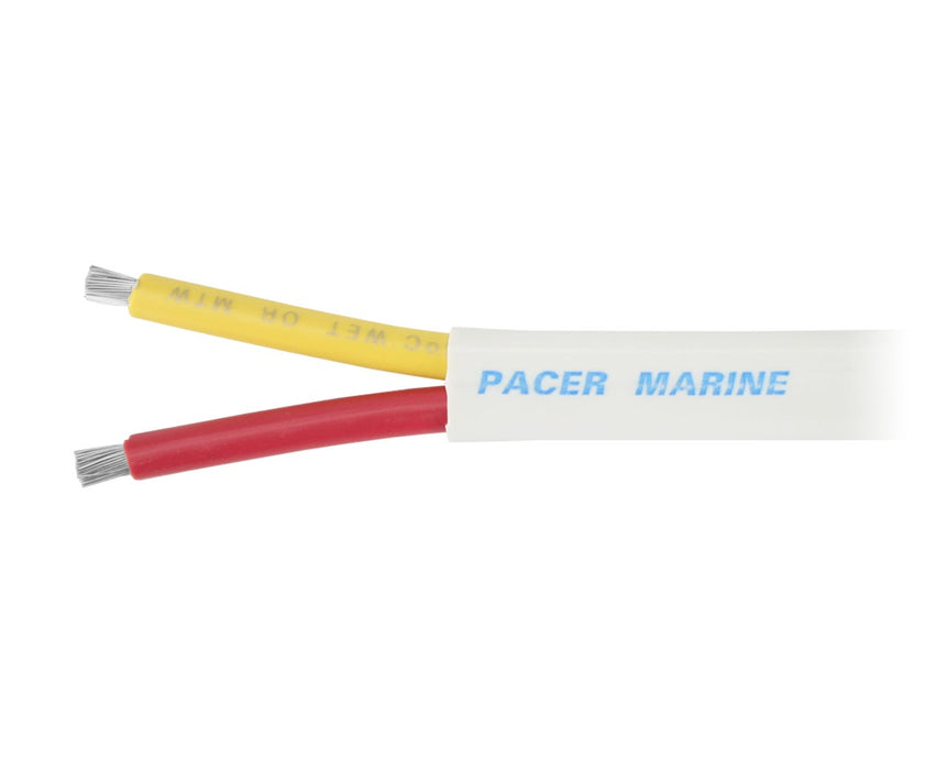 Pacer 6/2 AWG Safety Duplex Cable - Flat Cable - Red/Yellow - 250'
