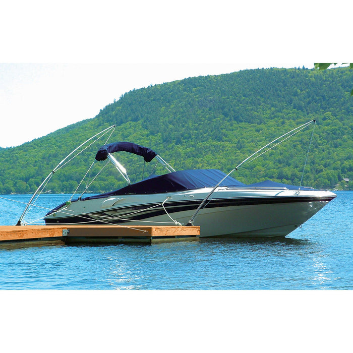 Taylor Made Products 99079 Taylor BoatGuard Mooring Whips w/ Injection Molded, Plastic Base (Sold in Pairs)