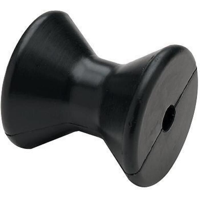Seachoice 56301 Black Rubber Bow Roller 3"