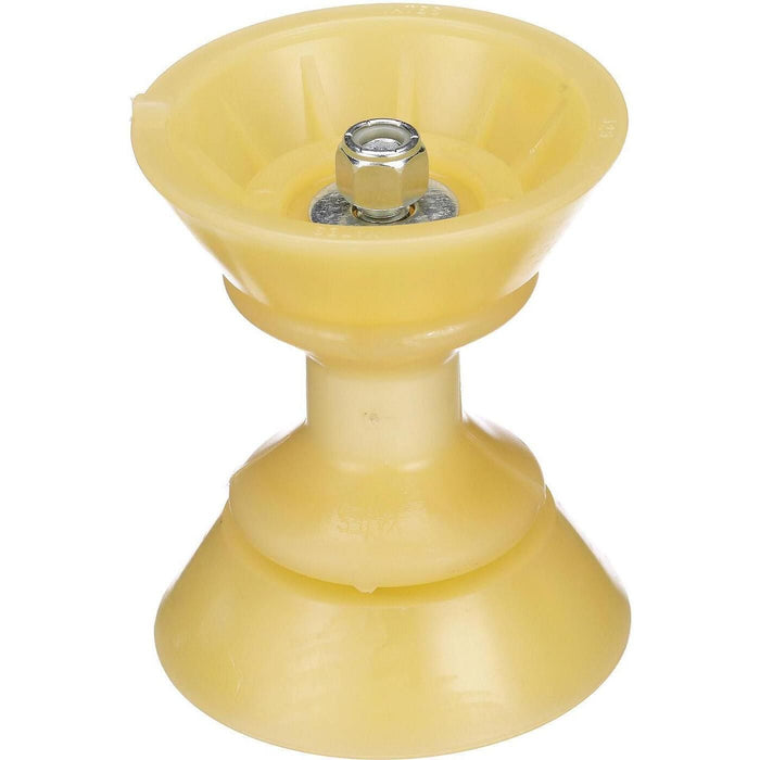 Seachoice 56590 Non-Marking TP Yellow Rubber Bow Roller With Bells 1/2" ID