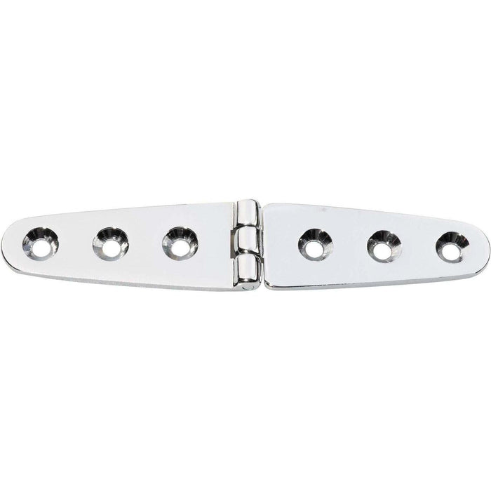 Whitecap S-0605C Strap Hinge CP/Brass 6" x 1-1/8" Pair