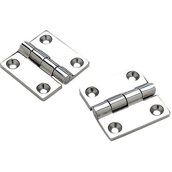 Seachoice (2) 316 Stainless Steel Butt Hinges