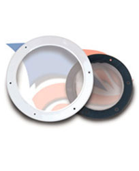 Beckson Round Fixed Port [Clear Lens]