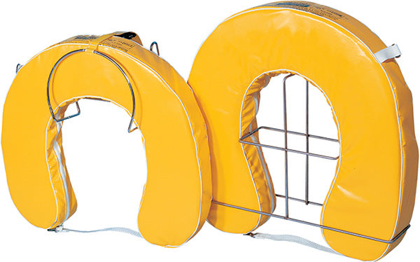 Dispositivo de flotación tipo IV amarillo con boya de herradura Cal-June