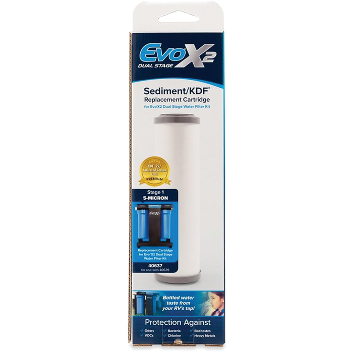 Camco 40637 EVO X2 5-Micron Replacement Sediment Filter