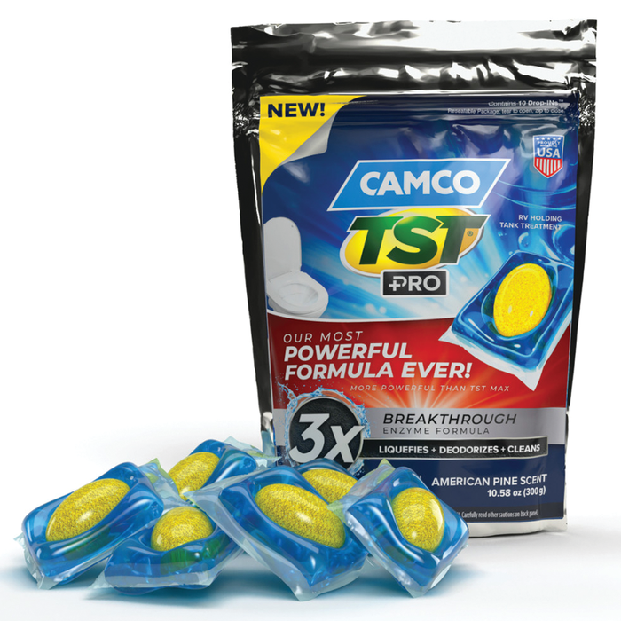 Camco 41770 TST PRO RV Holding Tank Treatment Dop-Ins, 10 pk
