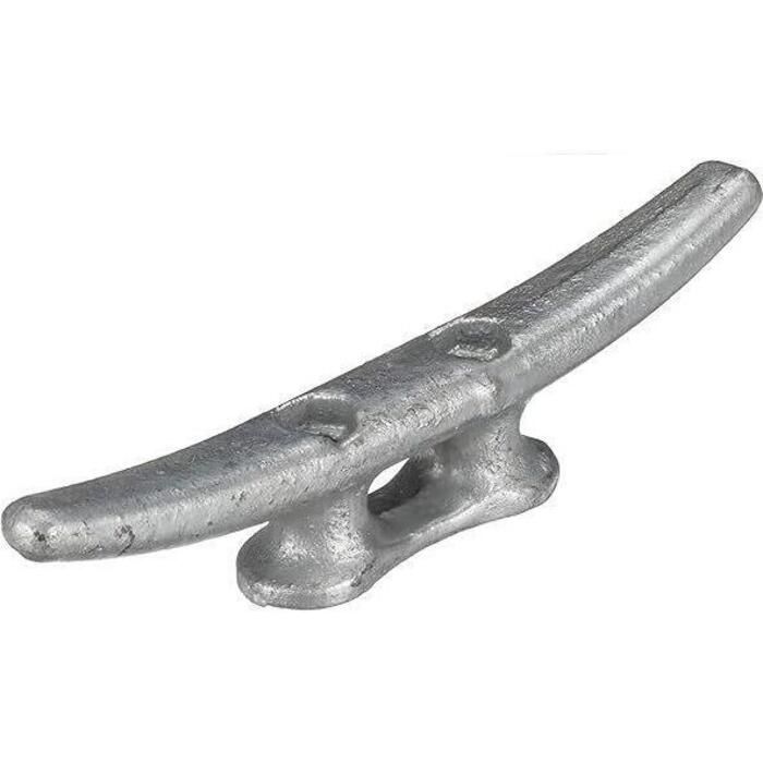 Attwood 12100L3 Cast Iron Galvanized Dock Cleat 6"