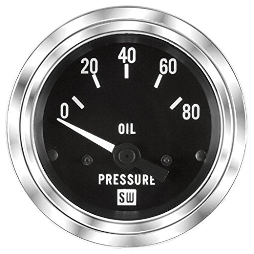 Stewart Warner Oil Pressure Gauge - PSI