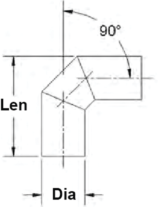 Centek Veratron 1200202 Elbow-90° 1.5"