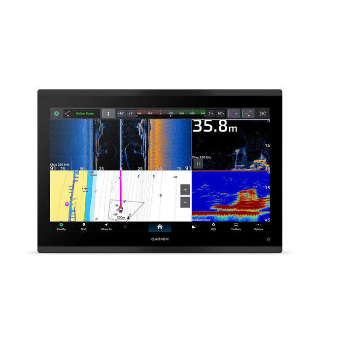 Garmin GPSMAP 9017 & 9017xsv Series Chartplotter – 17" Premium Chartplotter with Worldwide Basemap