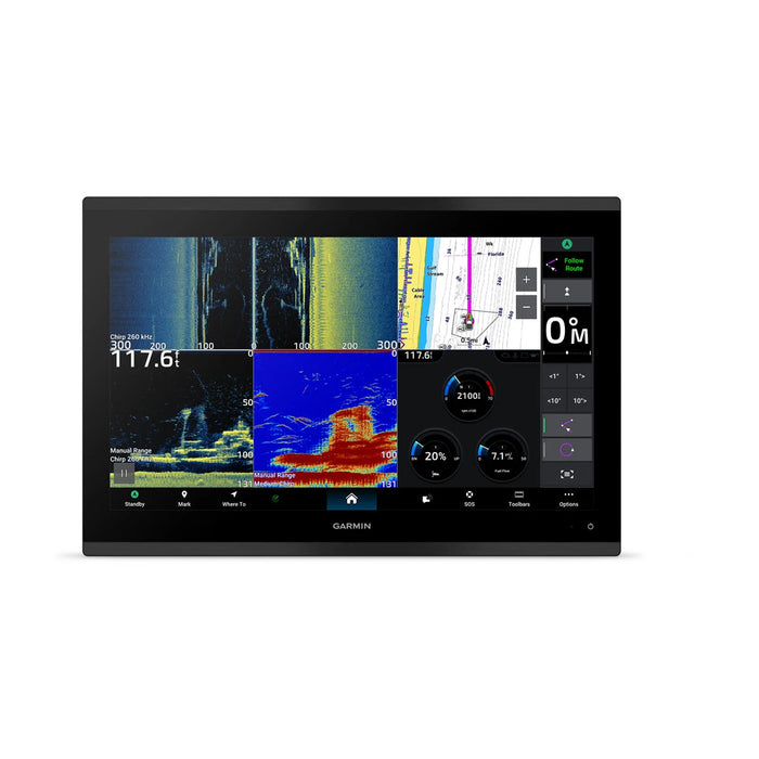 Garmin GPSMAP 9217 & 9217xsv Series Chartplotter – 17" Premium Chartplotter with Regional Charts