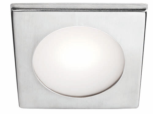 BCM Charlotte 90 de acero inoxidable pulido, 6 W | Montaje con resorte, 3000 K, 8-32 V, IP66