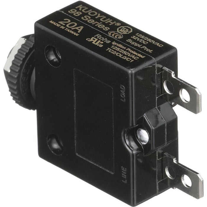 Seachoice Circuit Breaker, Push to Reset