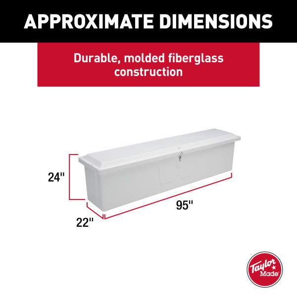 Taylor Made Stow N’ Go Fiberglass Dock Boxes - Durable Storage Solutions for Marine Enthusiasts