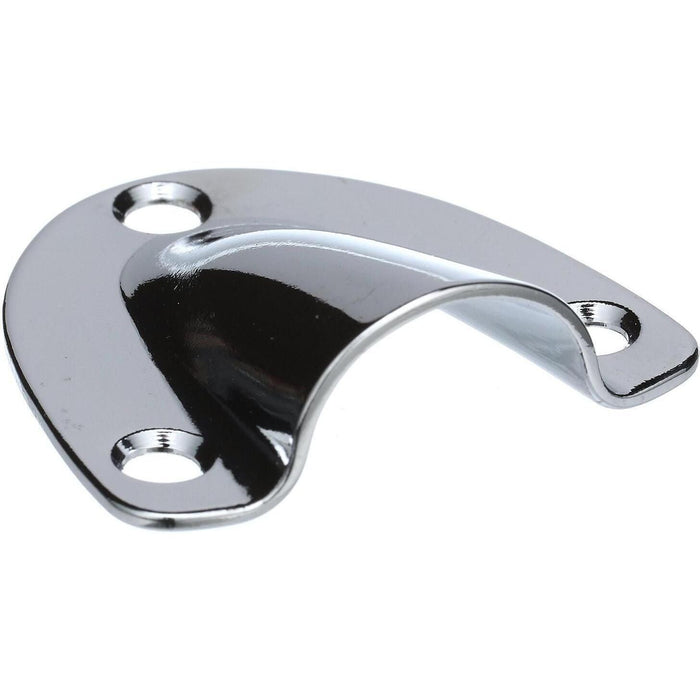Seachoice 16101 Chrome Plated Brass Clam Shell Ventilator 1-9/16" x 1-1/2" x, 15/32"