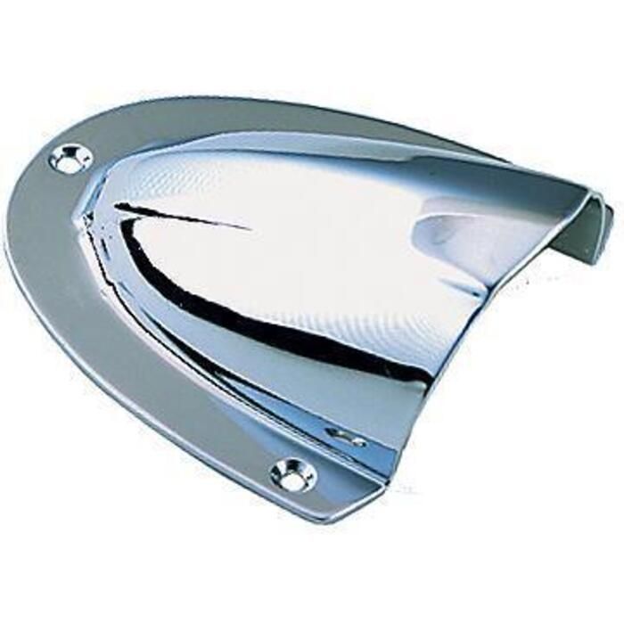 Seachoice 16201 Chrome Plated Brass Clam Shell Ventilator 3-3/4" x 3-3/4" x, 1-7/8"