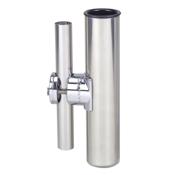 Perko 1215DP0CHR Clamp-On Fishing Rod Holder