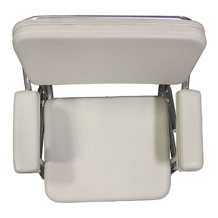 Springfield 1080021 Deck Folding Chair, White